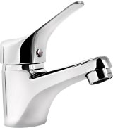 Basin mixer with automatic stopper #1