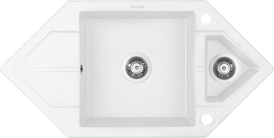 1.5-bowl granite sink with drainer - Space-Saver #1