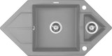 1.5-bowl granite sink with drainer - Space-Saver #1