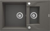 1.5-bowl granite sink with drainer #1