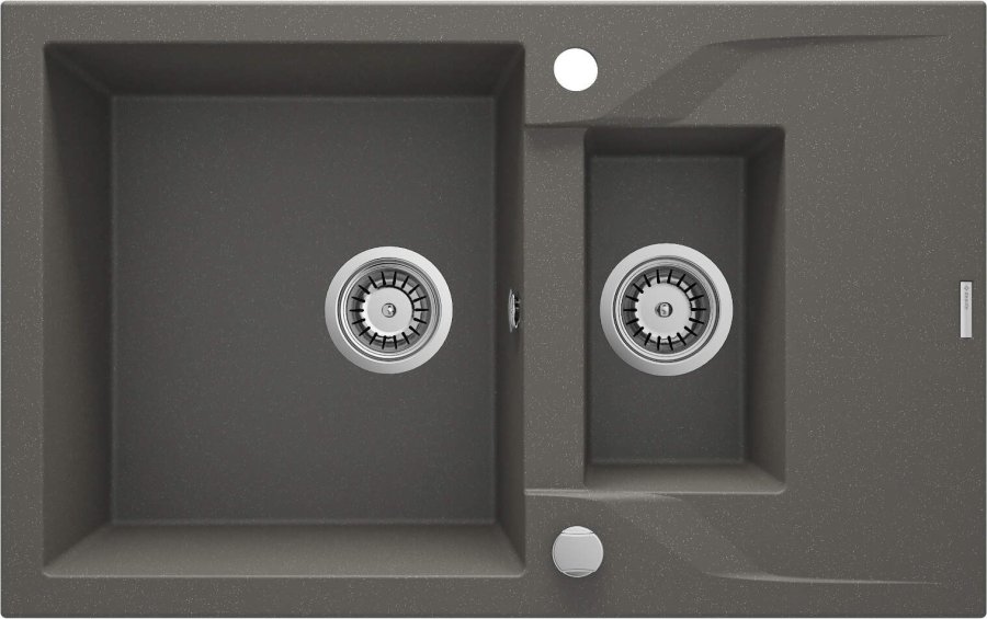 1.5-bowl granite sink with drainer #1