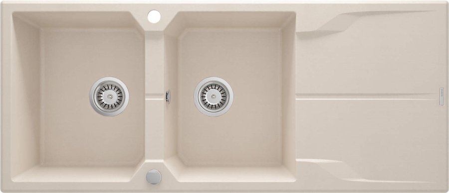 2-bowl granite sink with drainer #1