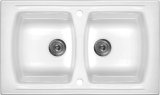 2-bowl ceramic sink #1