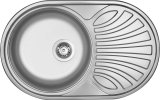 1-bowl steel sink with drainer #1