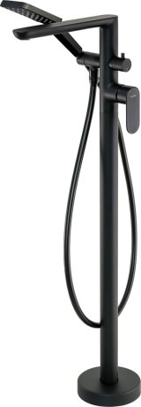Freestanding bathtub mixer with shower set #1
