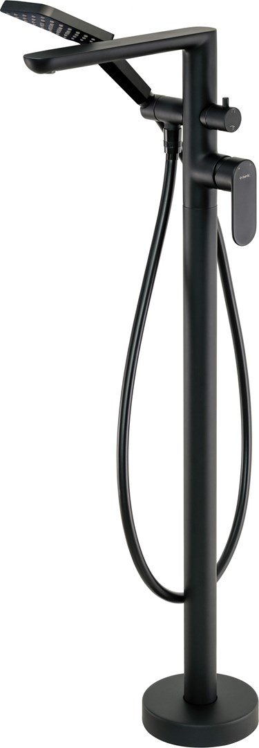 Freestanding bathtub mixer with shower set #1