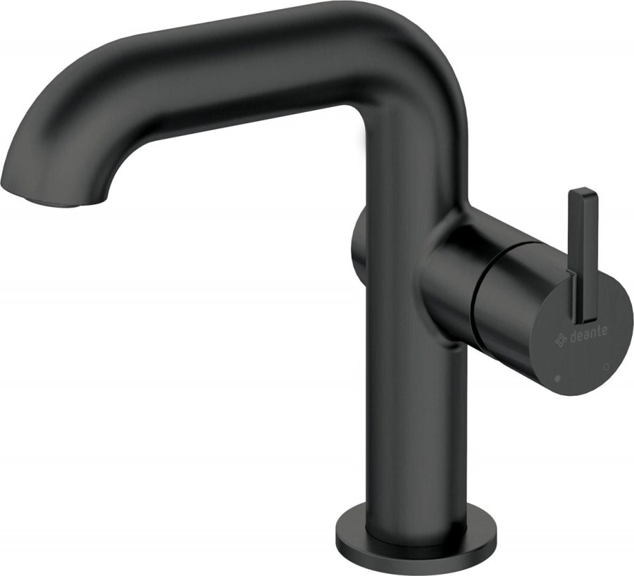 Basin mixer with rectangular spout #1