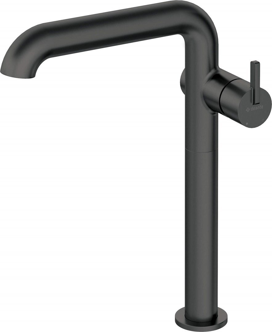 Tall basin mixer with rectangular spout #1
