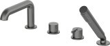 4-hole bathtub mixer with shower set #1