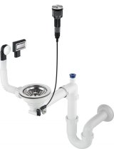 Siphon for 1-bowl granite sink - Space-Saver #1