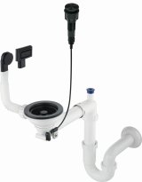 Siphon for 1-bowl granite sink - Space-Saver #1