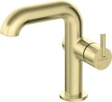 Basin mixer with rectangular spout #1