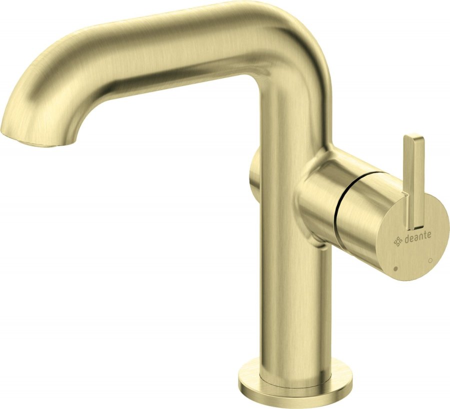 Basin mixer with rectangular spout #1