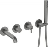 4-hole concealed bathtub mixer #1