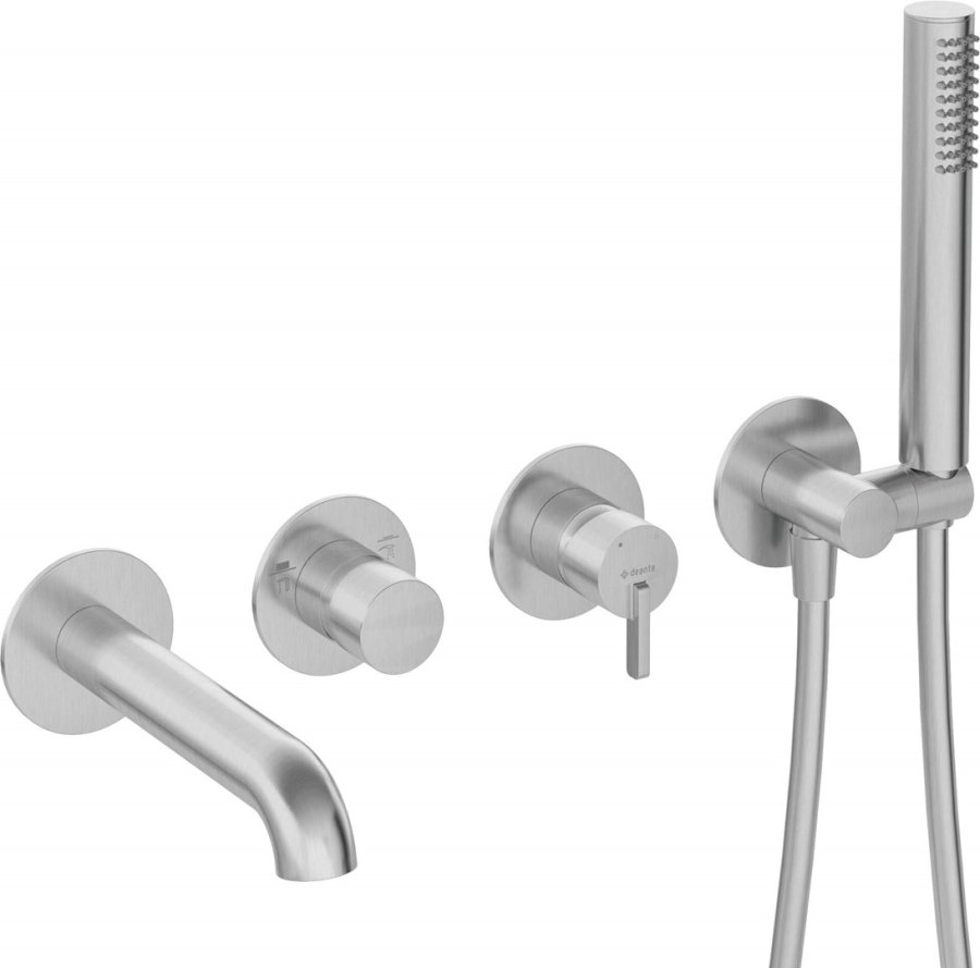 4-hole concealed bathtub mixer #1