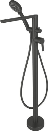 Freestanding bathtub mixer with shower set #1