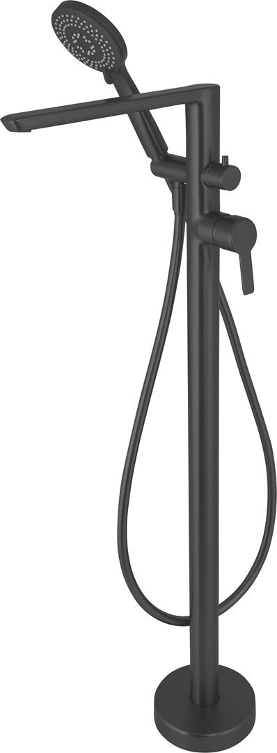 Freestanding bathtub mixer with shower set #1