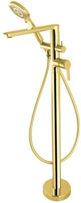 Freestanding bathtub mixer with shower set #1