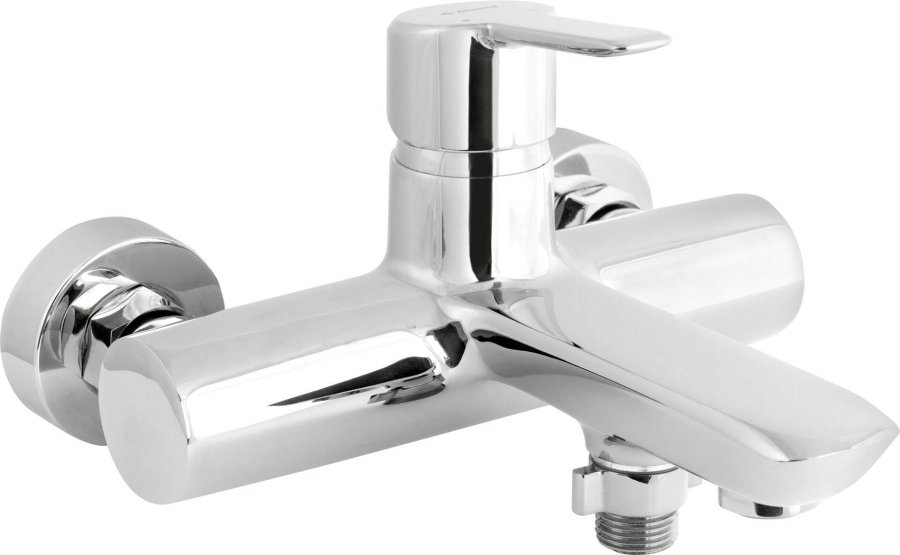 Wall-mounted bathtub mixer with 1 handle #1