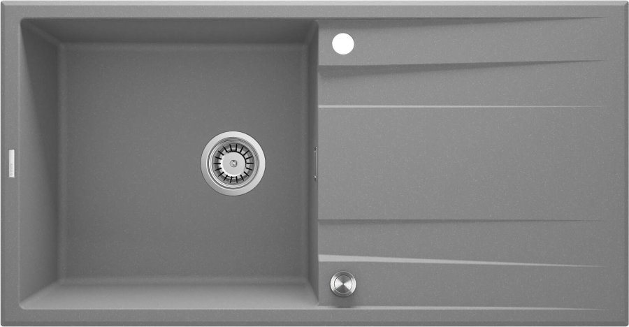 1-bowl granite sink with drainer #1