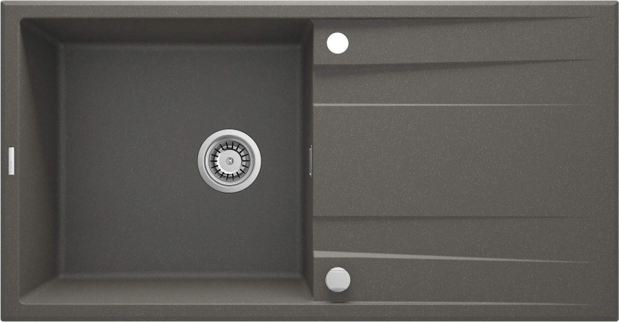 1-bowl granite sink with drainer #1