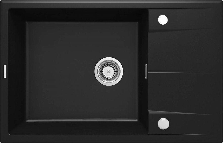 1-bowl granite sink with drainer #1