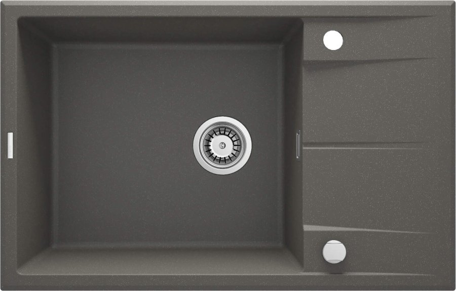 1-bowl granite sink with drainer #1