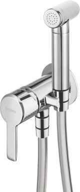Concealed bidet mixer with bidetta shower head #1