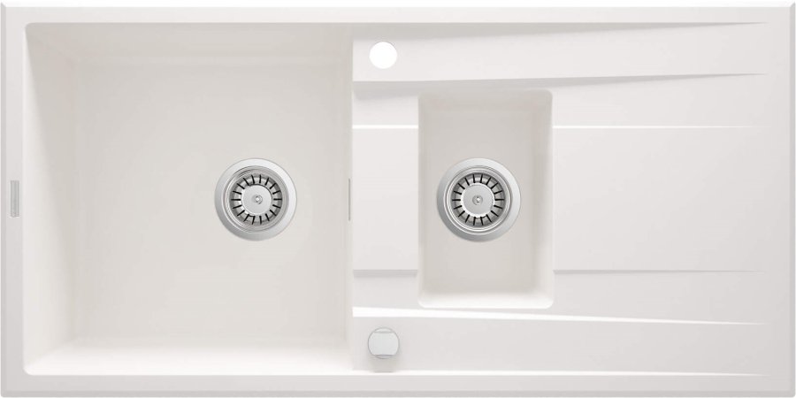 1.5-bowl granite sink with drainer #1