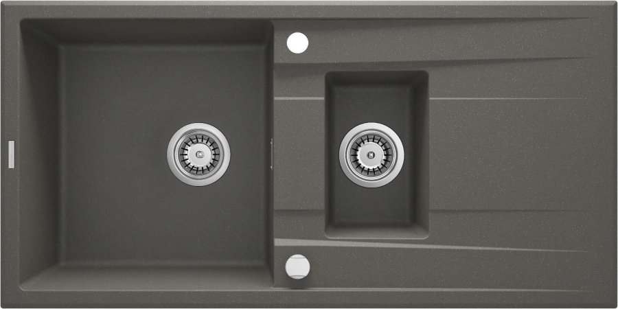 1.5-bowl granite sink with drainer #1