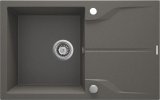 1-bowl granite sink with drainer - mounted flush with the worktop #1