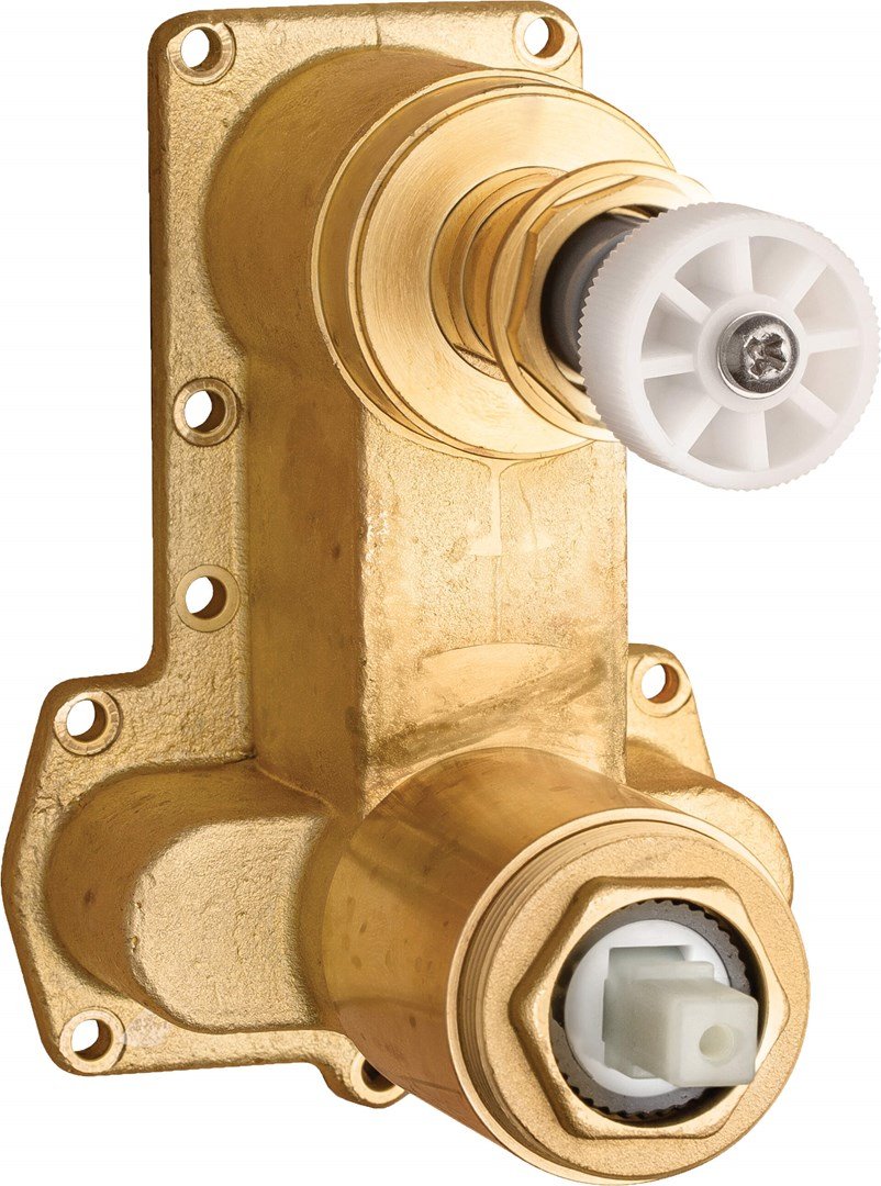 Flush-mounted mixer BOX body with spray switch #1