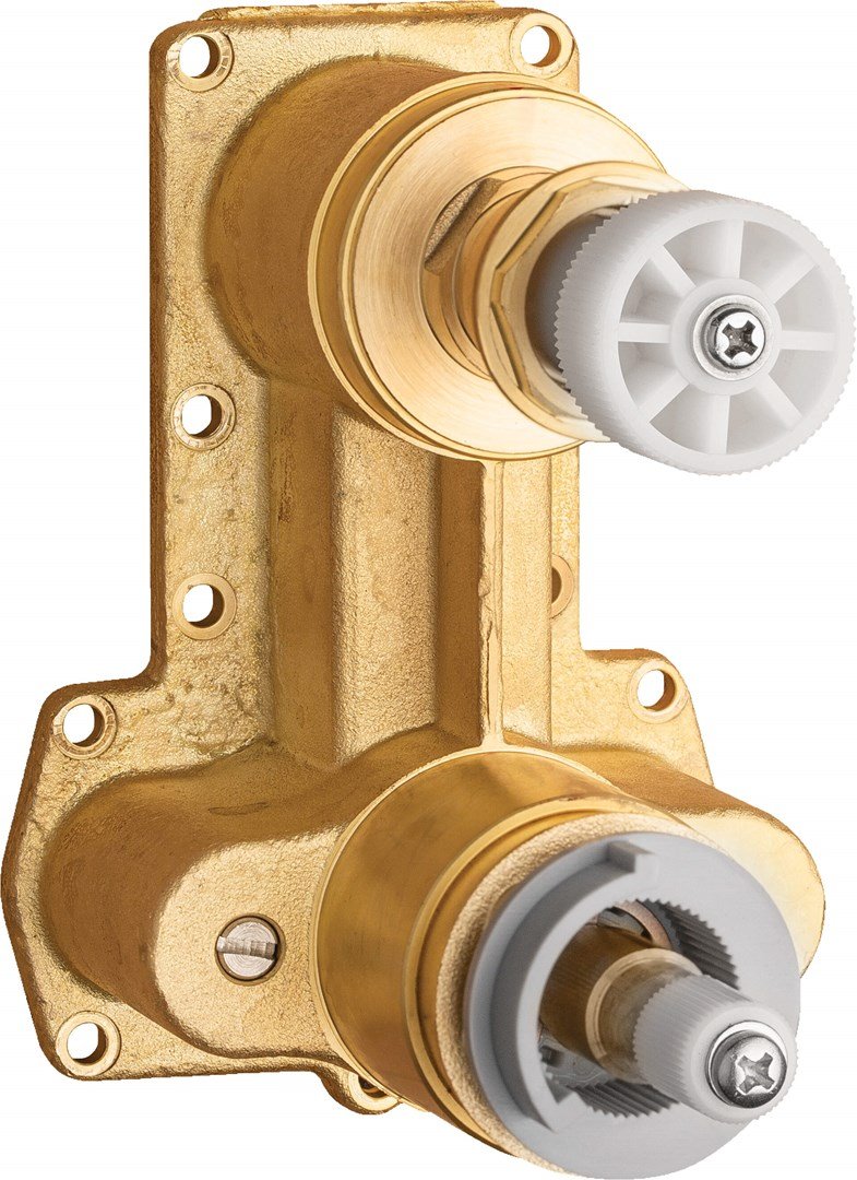 Thermostatic flush-mounted BOX body with shower switch #1