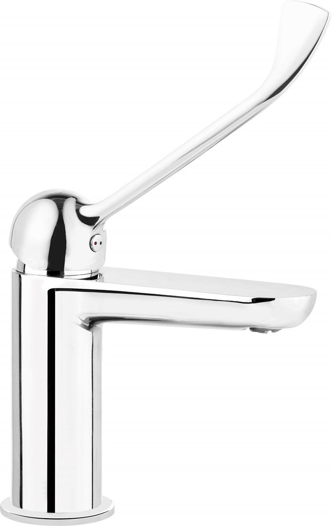 Basin mixer with temperature limitation #1