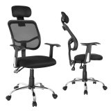 Mesh ergonomic office chair Ergo Office, with high back, adjustable headrest, max 150kg, ER-413 #1