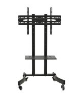 TV trolley stand Maclean, professional, on wheels, max 32-65