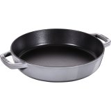 STAUB Cast Iron Frying Pan with Two Handles 26 cm, Graphite #1