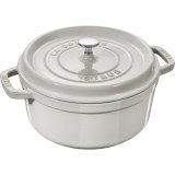 STAUB LA COCOTTE Cast iron pot round 3.8 ltr, truffle #1