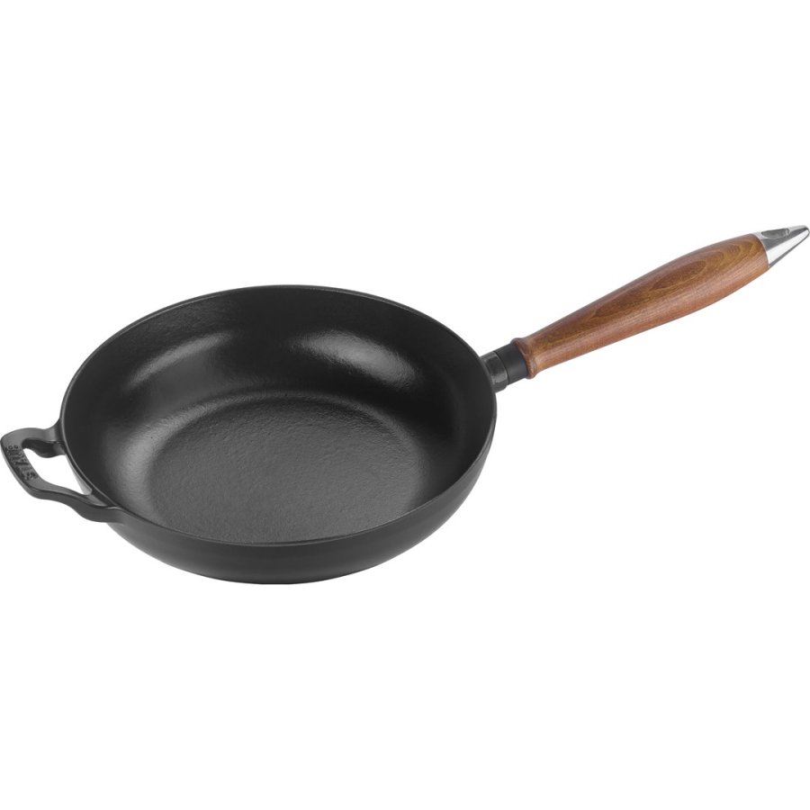 Cast iron frying pan with wooden handle Staub - 24 cm #1