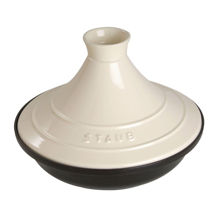 Tajine Staub dish - 28 cm, Beige-black #1