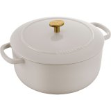 Ballarini Bellamonte Round Cast Iron Pot - 4 ltr, Ivory #1