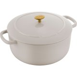 Ballarini Bellamonte round cast iron pot - 7 ltr, Ivory #1