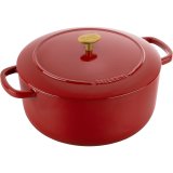 Ballarini Bellamonte Round Cast Iron Pot - 7 ltr, Red #1