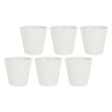 Set of 6 Aperegina Mugs - White, 75 ml #1