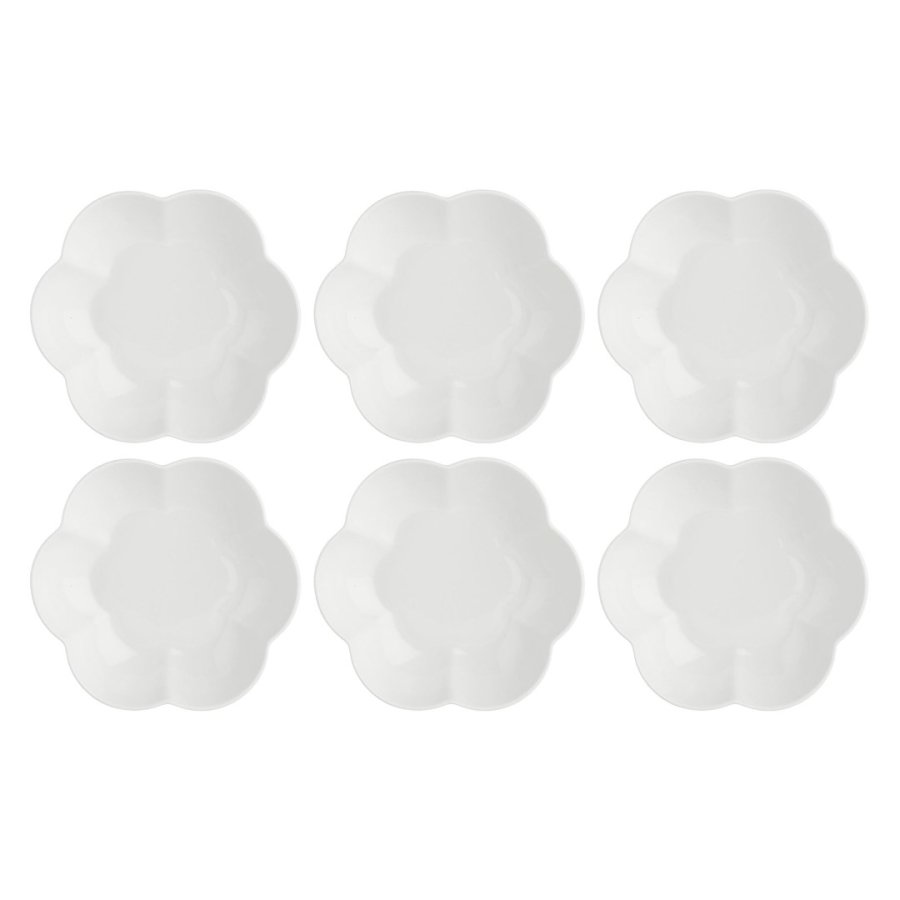 Set of 6 Villadeifiori Soup Plates - White, 20 cm #1