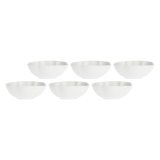 LA PORCELLANA BIANCA VILLADEIFIORI Set of 6 round bowls 15 cm #1