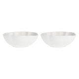 Set of 2 Large Round Bowls Villadeifiori - White, 23 cm #1