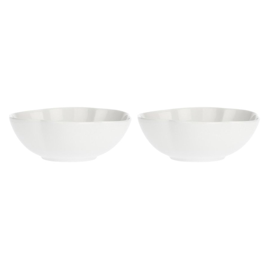 Set of 2 Large Round Bowls Villadeifiori - White, 23 cm #1