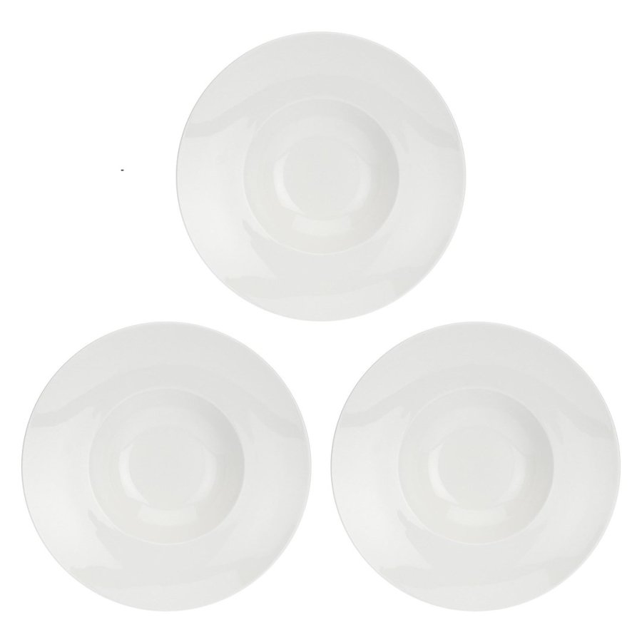 Set of 3 Convivio Salad Bowls - White, 26.5 cm #1