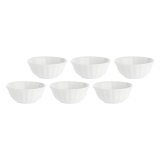 Set of 6 Ducale Salad Bowls - White, 12 cm #1